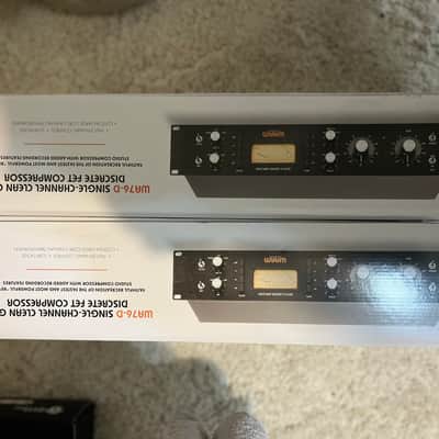 Warm Audio WA76-D Single Channel FET Compressor 2024 - Present - Black image 10