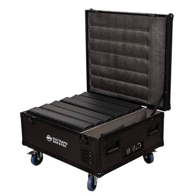 (6) American DJ ADJ ElectraPix Bar 8 Pak DMX RGBAL+UV Bar Lights w/ Flight Case image 11