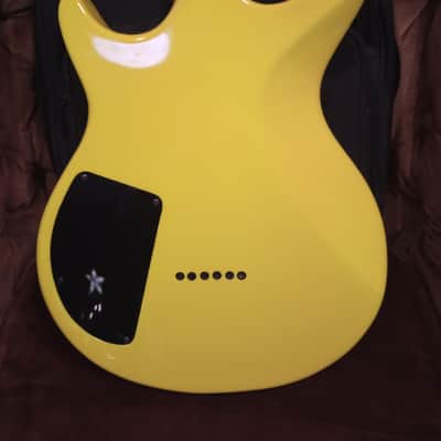 Switch Vibracell Wild I Electric Guitar - DayGlo Yellow image 4