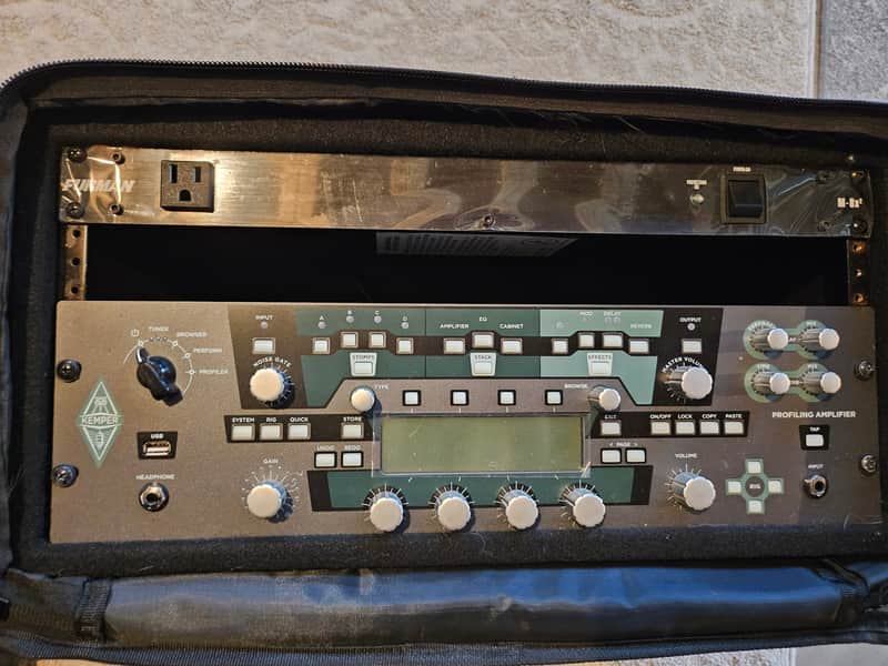 Kemper Profiler Rack Modeling Guitar Amp with Remote Controller Pedal 2010s image 1