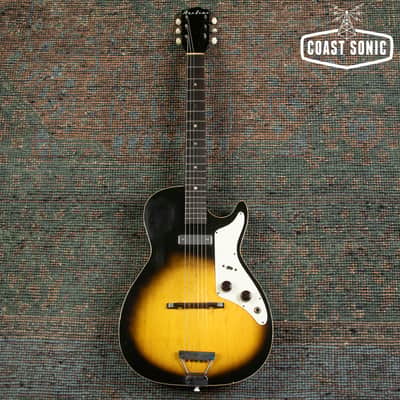 Vintage 1963 Airline 7206 USA Made by Harmony (H-45 Strato Tone) image 2