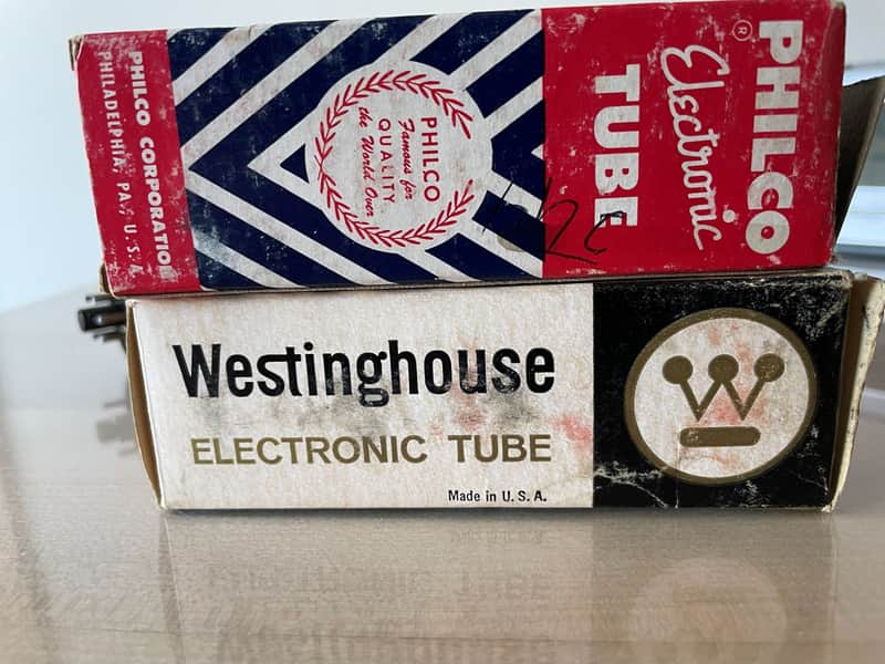 Vintage Amp Tubes 5U4GB Philco & Westinghouse image 1