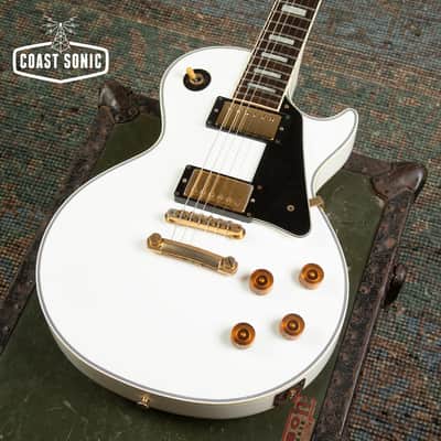 1990 Greco EGW-700 Les Paul Custom Made in Japan Alpine White image 7