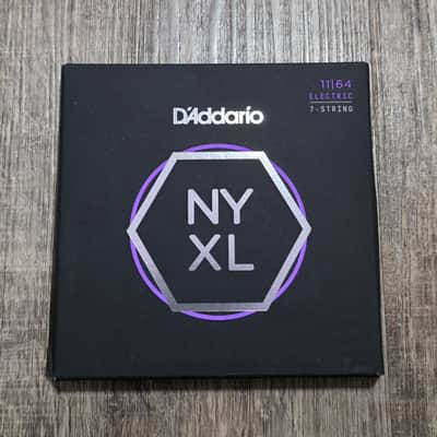 D'Addario NYXL1164 11-64 Medium 7-String Electric Guitar Strings - Lot of 8 image 2