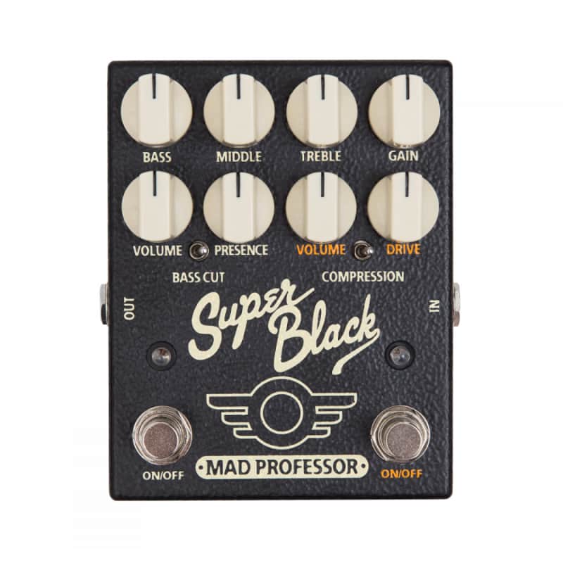Mad Professor Super Black (Vintage Blackface Tone) guitar effect pedal image 1