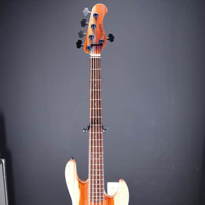 Sadowsky Masterbuilt 21-Fret Standard M/J Bass Limited Edition 2024 5-String - Natural Transparent Satin image 5