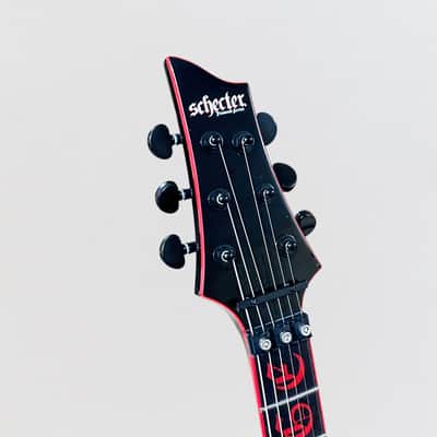 Schecter Sullivan King Banshee-6 FR-S Electric Guitar - Obsidian Blood image 10