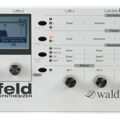 Waldorf Blofeld Desktop Synthesizer - White (Blofeldd1)