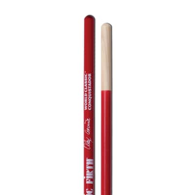 Vic Firth SAA - Bacchette American World Classic Alex Acuña Conquistador - Rossa image 3