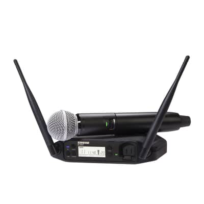 Shure GLXD24+ con SM58 Sistema Wireless image 1