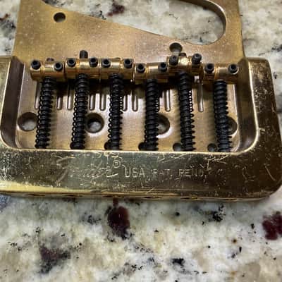 Fender BrassMaster Telecaster Bridge 70s-80s - Brass image 6