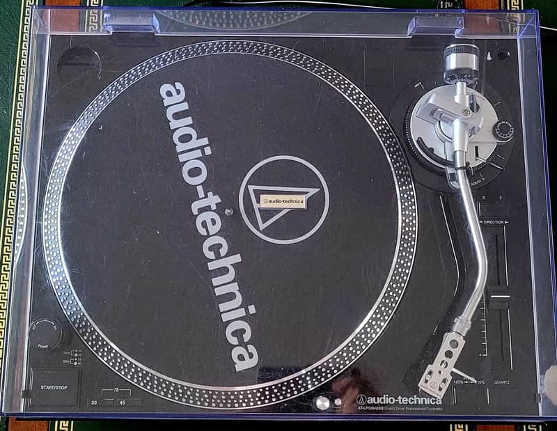 Audio-Technica AT-LP120-USB Direct Drive Professional Turntable 2016 - Black image 1