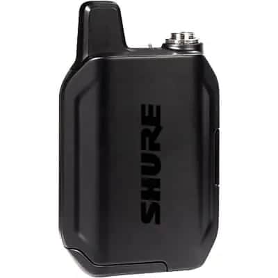 Shure GLXD1+ Digital Wireless Dual Band Bodypack Transmitter with Shure SB904 Rechargeable Lithium-ion Battery Pack for Guitar Pedal GLXD16+ Z3 Band GLX-D16+ & GLXD14+ Systems (Z3: 2.4, 5.8 GHz) image 2