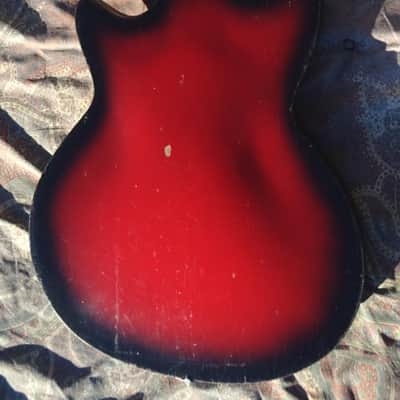ROSETTI   SUPER SOLID 7 1960 Red Burst image 9
