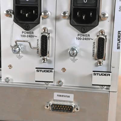 Studer D23m I/O System w/ A-Link HD Card, Fan Module, and Filter Module CG01BZN image 16
