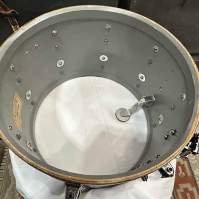 Rogers 10" deep X 14" head Marching Snare Drum (175-1265) 60's - Red Sparkle Bild 14