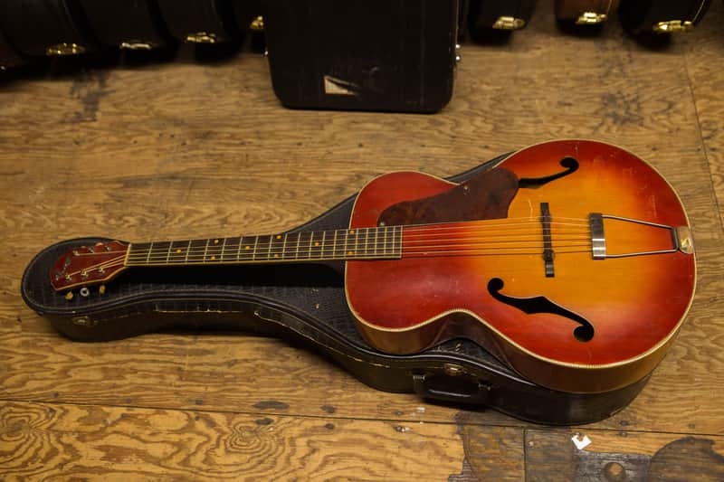 Kay K39 1947-1951 - sunburst archtop solid carved image 1