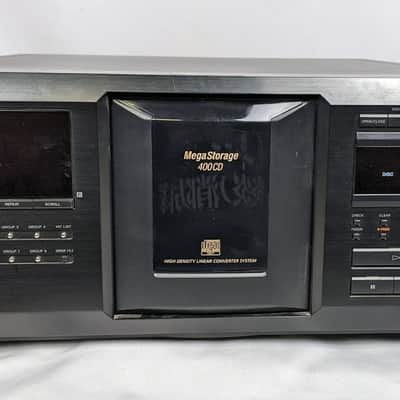 Sony CDP-CX400 Mega Storage 400 CD Compact Disc changer - For Parts or Repair image 1