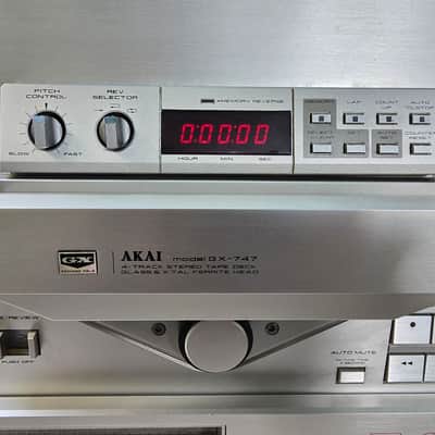 Akai GX-747 4-Track Open Reel Tape Deck, Serviced, Tested, In Original Package image 6