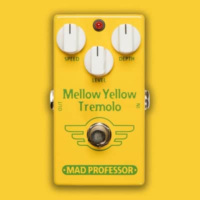 Reverb.com listing, price, conditions, and images for mad-professor-mellow-yellow-tremolo