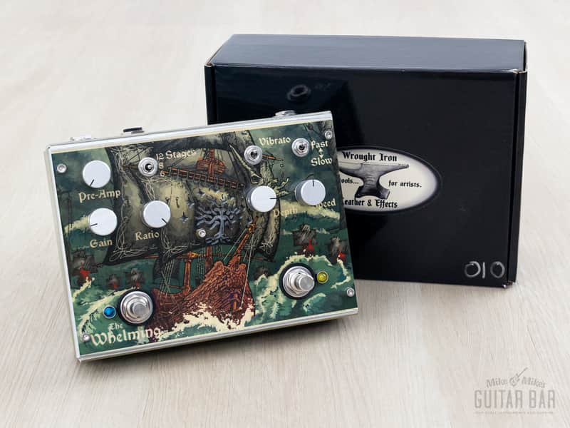 Wrought Iron Leather & Effects The Numenorean Incandescent Modulator Guitar Effects Pedal w/ Box image 1