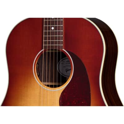 Gibson J-45 Standard Rosewood Acoustic Electric Guitar - Rosewood Burst image 2