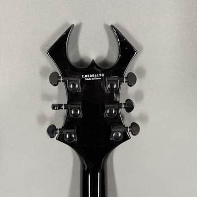 B.C. Rich Kerry King Signature KKV Tribal Flying V Black Korea image 7