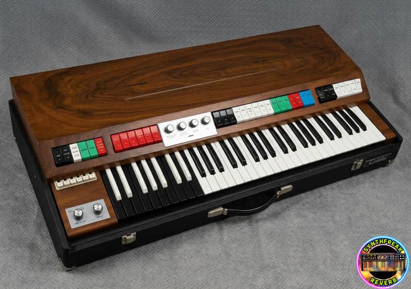 GEM Challenger Galanti ✅ Italian Transistor Combo Organ ✅RARE Vintage from 70s Combo Organ ✅ Classic 70s Sound ✅ Cleaned & Fully Checked ✅ Worldwide Shipping image 1