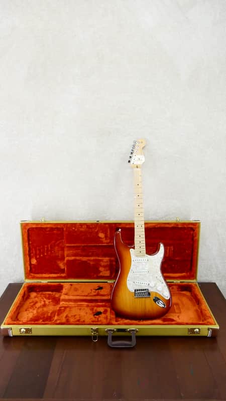 Fender American Standard Stratocaster 2013 - Sienna Sunburst w/Tweed HSC #US13035832 USED image 1