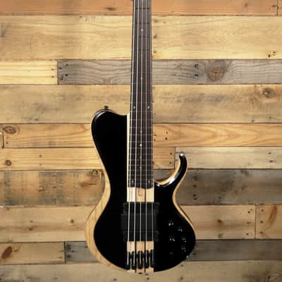 Ibanez Bass Workshop BTB865SC 5-String Bass Weathered Black image 4