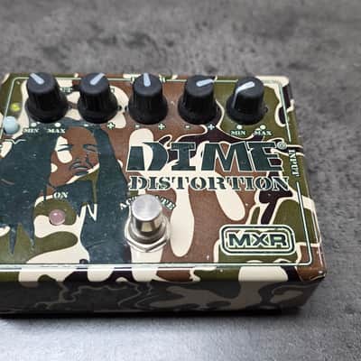 VINNIE PAUL'S DIME DISTORTION Home Recording Studio MXR Dimebag Darrell MD-11 Camo Signature Guitar Pedal Pantera Artist Owned Metal Memorabilia MD11 image 2