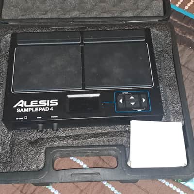 Alesis SamplePad 4 Compact 4-Pad Percussion and Sample-Triggering Instrument 2010s - Black image 2