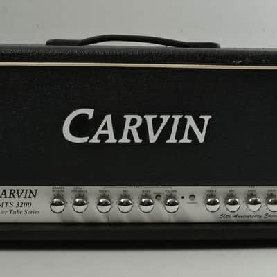 Vintage Carvin X-100 100 Watt Guitar Head Tube Amp Amplifier With Footswitch image 9