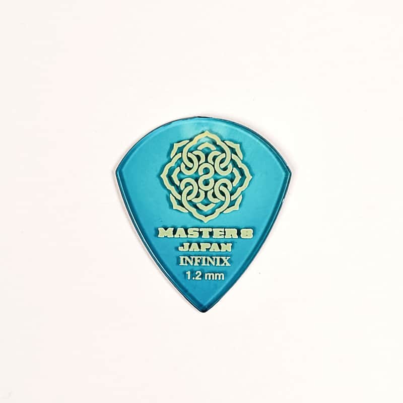 Master 8 Japan Infinix Jazz XL Guitar Picks Heavy 1.2mm 6-Pack image 1