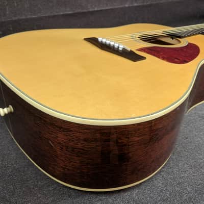 Ibanez Artwood AW12-NT Acoustic Guitar Natural Finish Solid Top Dreadnought image 5