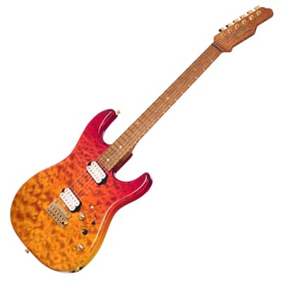 James Tyler Guitars Studio Elite HD - Tequila Sunset Fade / Quilted Maple Top - Made in the USA Custom Boutique Electric Guitar - NEW!!! image 6