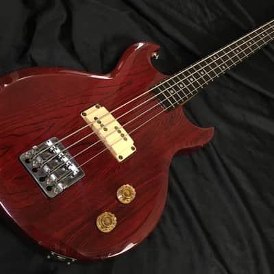 Aria Pro II CSB-380 Cardinal Series Bass Guitar Medium Scale early 80's Made in Japan image 1