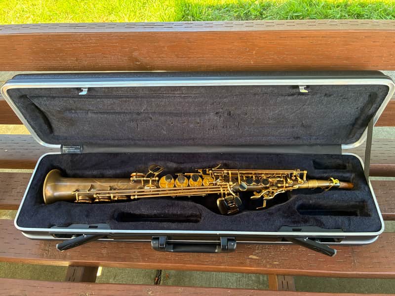 Theo Wanne Mantra Soprano Saxophone Vintified Finish image 1