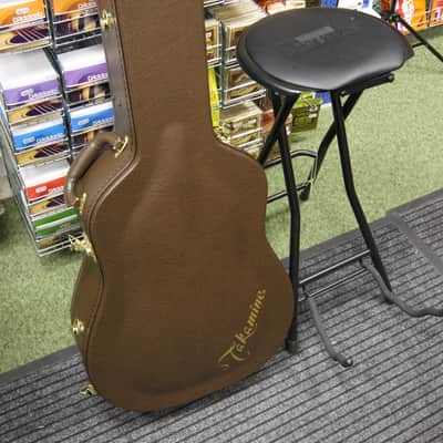 Takamine EF340S TT electro acoustic guitar with hard case image 17