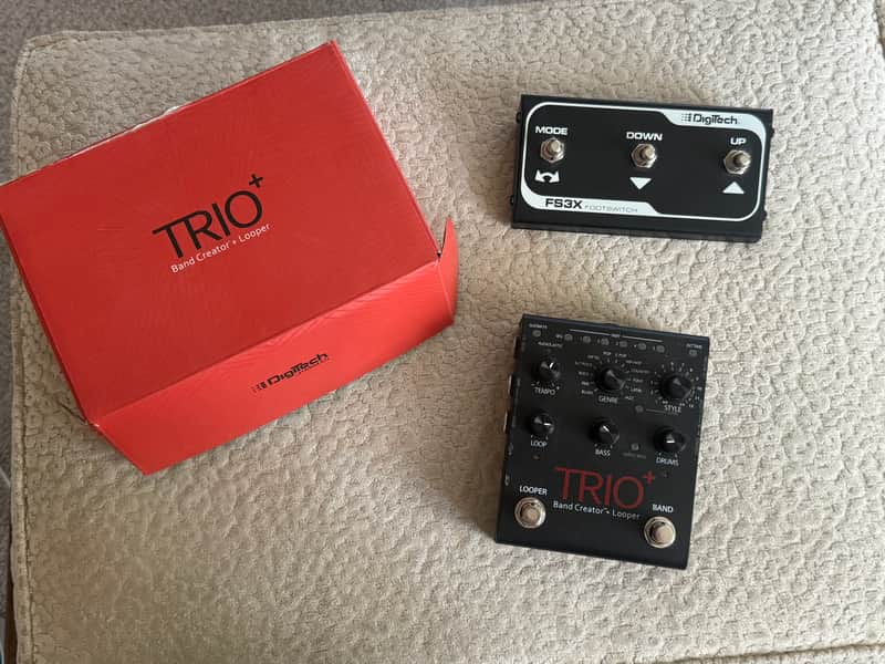 DigiTech TRIO Plus Band Creator + Looper with FS3X 3-Button