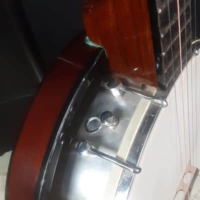 Vintage Peerless 5-String Banjo with Gig Bag image 8