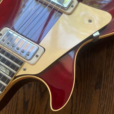 RARE! 1977 Gibson Les Paul Deluxe LEFTY (CLEAN) - Wine Red w/ OHSC image 19