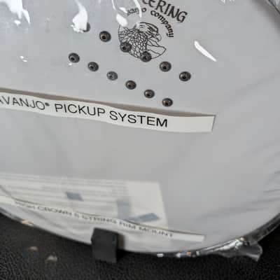 Kavanjo Banjo Pickup System - 11" High Crown 6 String Rim Mount (Old Stock) image 2