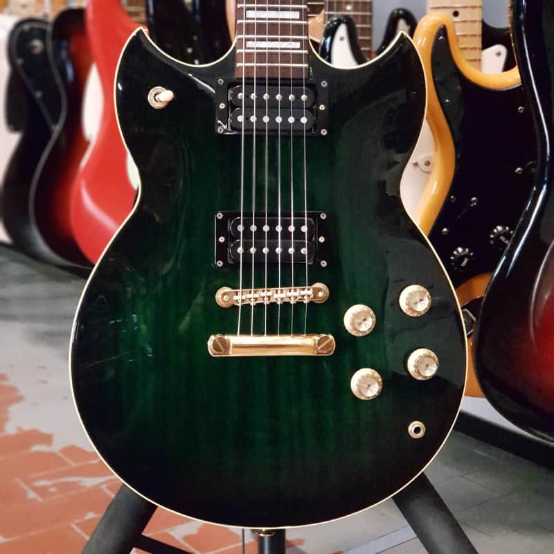 Yamaha Sg 700 S Translucent Dark Green | Reverb España