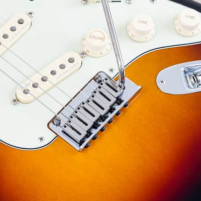 2024 Fender American Ultra Stratocaster Ultraburst, Near-Mint w/ Case, Hangtags image 8