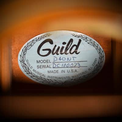 Guild D40-NT Natural 1979 image 11