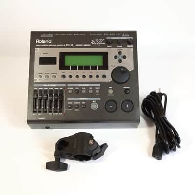 Roland TD-12 Drum Sound Module W/ Mount Hardware - TESTED