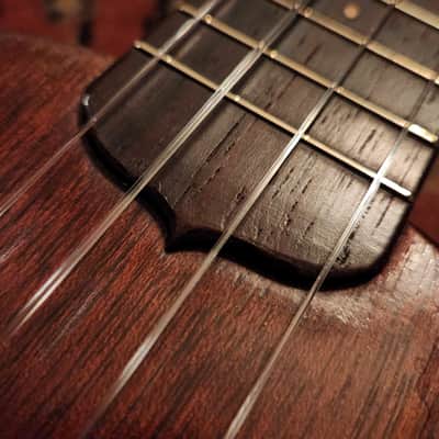 1950s-1960s Martin Style 0 Soprano Ukulele Mahogany w/ Original Case | Brazilian Rosewood Fingerboard image 13