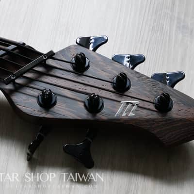 Mayones Ori 5 Enji Bass Namm Show Build-Mecha Blue image 17
