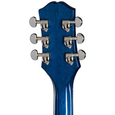 Epiphone Les Paul Special Double Cut Figured - Ocean Water image 9